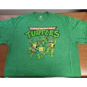 Nickelodeon Teenage Mutant Ninja Turtles t-shirt XXL Green T-shirt Michelangelo